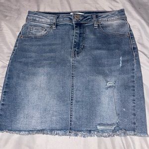 Denim skirt
